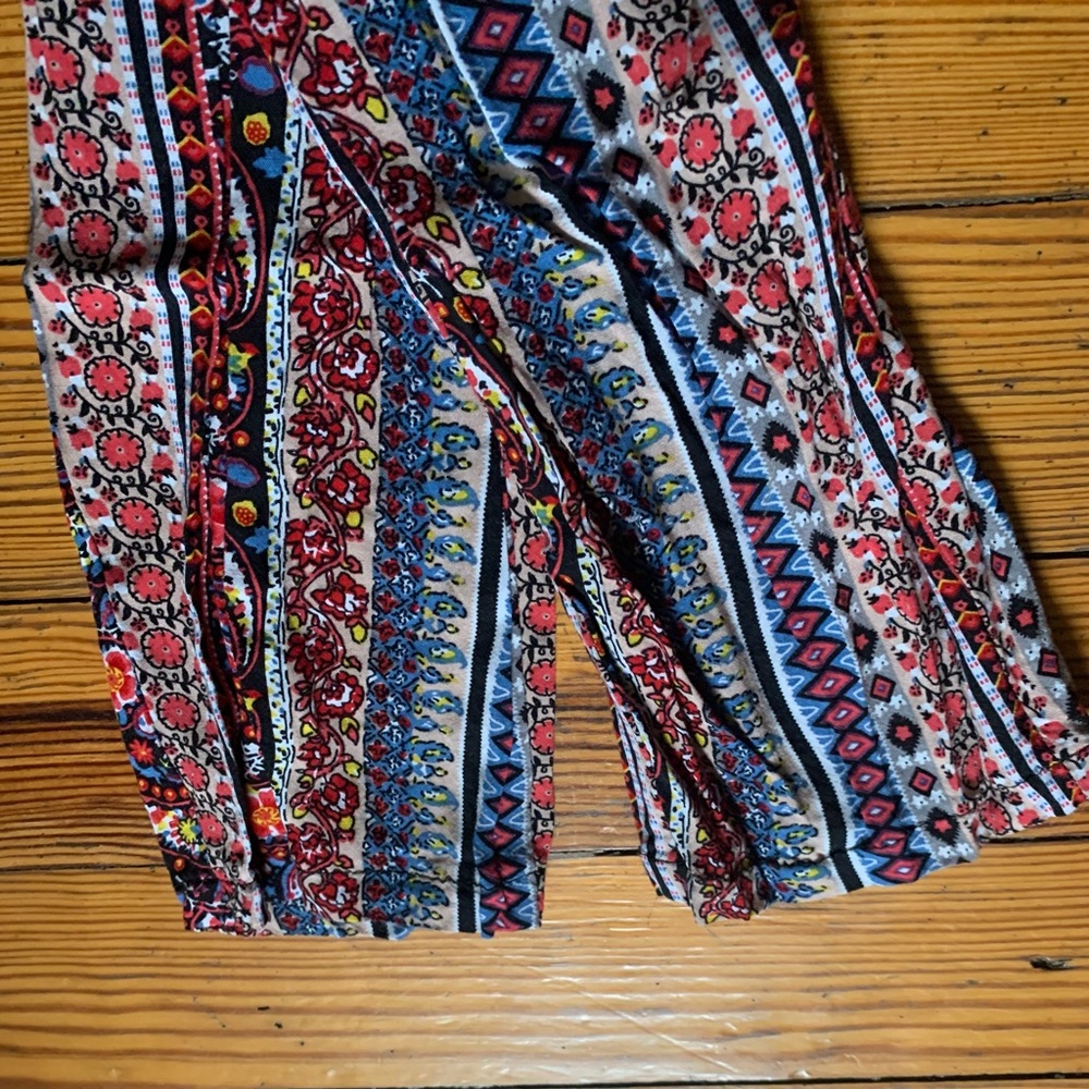 SALE! 😎 Sans Souci Vibrant Patterned Jumpsuit Size XS - Picture 13 of 14